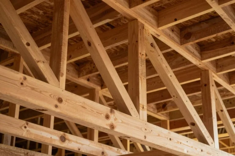 Travaux de charpente bois